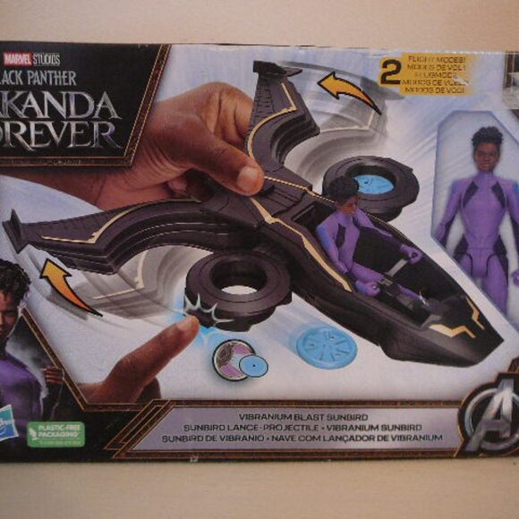 Marvel Studios Black Panther Wakanda Forever Titan Heros-Namor Shuri Sunbird-NEW - Picture 4 of 13